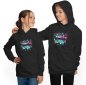 Preview: Kids Skater Hoodie Hooded Sweater - Skateboard with Kickin it print i529